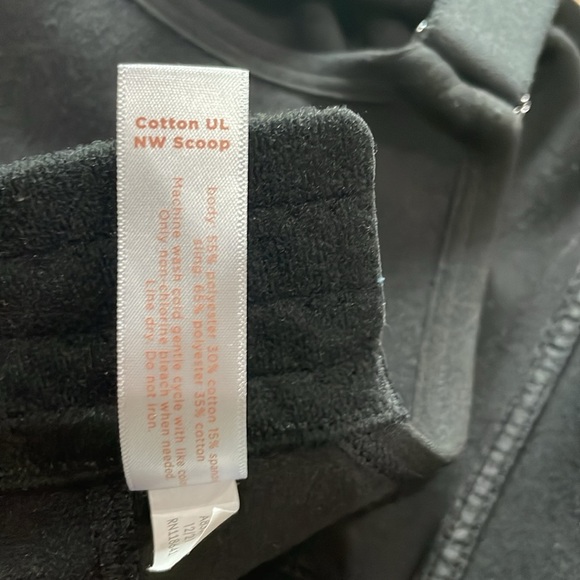 Cacique Cotton LL NW Scoop Black Bra No Wire
Size 42DD - Picture 11 of 13